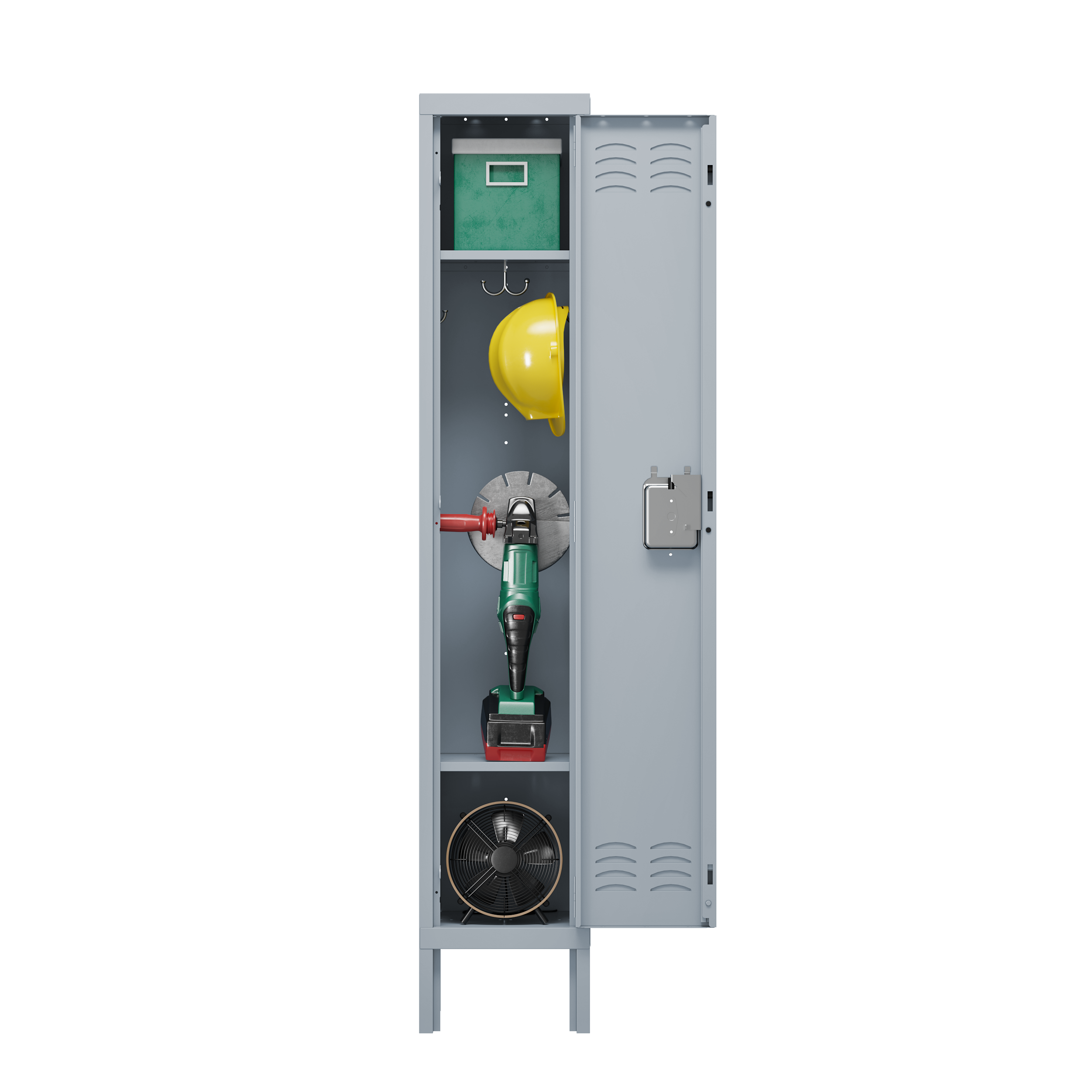 Strong KD Structure Single Door Metal Locker 